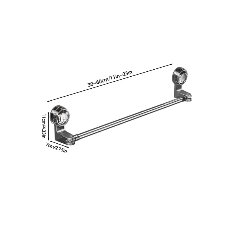 Wall-mounted Punch-free Door Drain Storage Rack